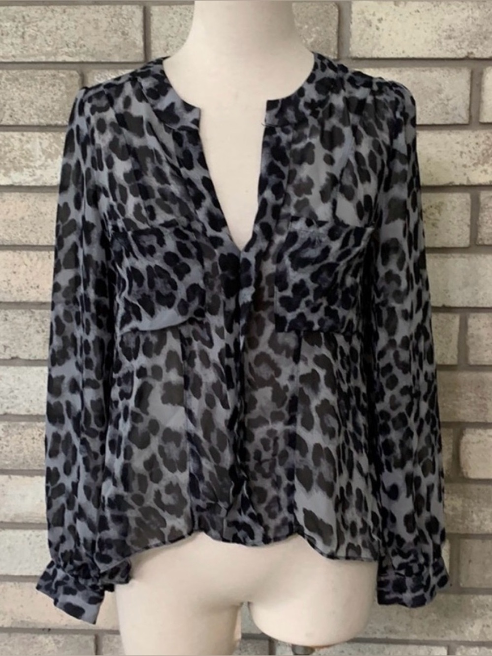 Animal Print Blouse